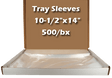 MARK3 | Tray Sleeves Plastic Ritter B 10.5x14" 500/bx by MARK3 | 100-2105