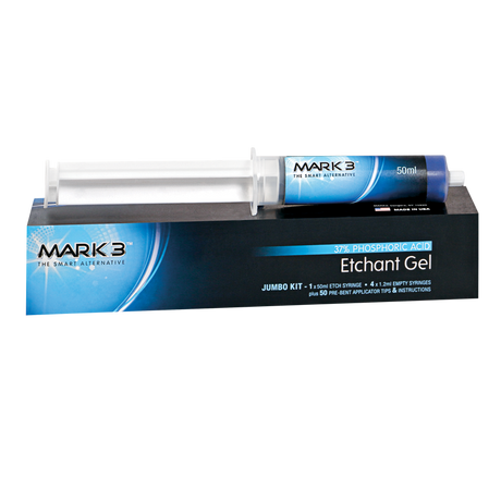MARK3 | MARK3 Etch Gel 37% Phosphoric Acid Jumbo Refill 50ml Syringe | 100-9093