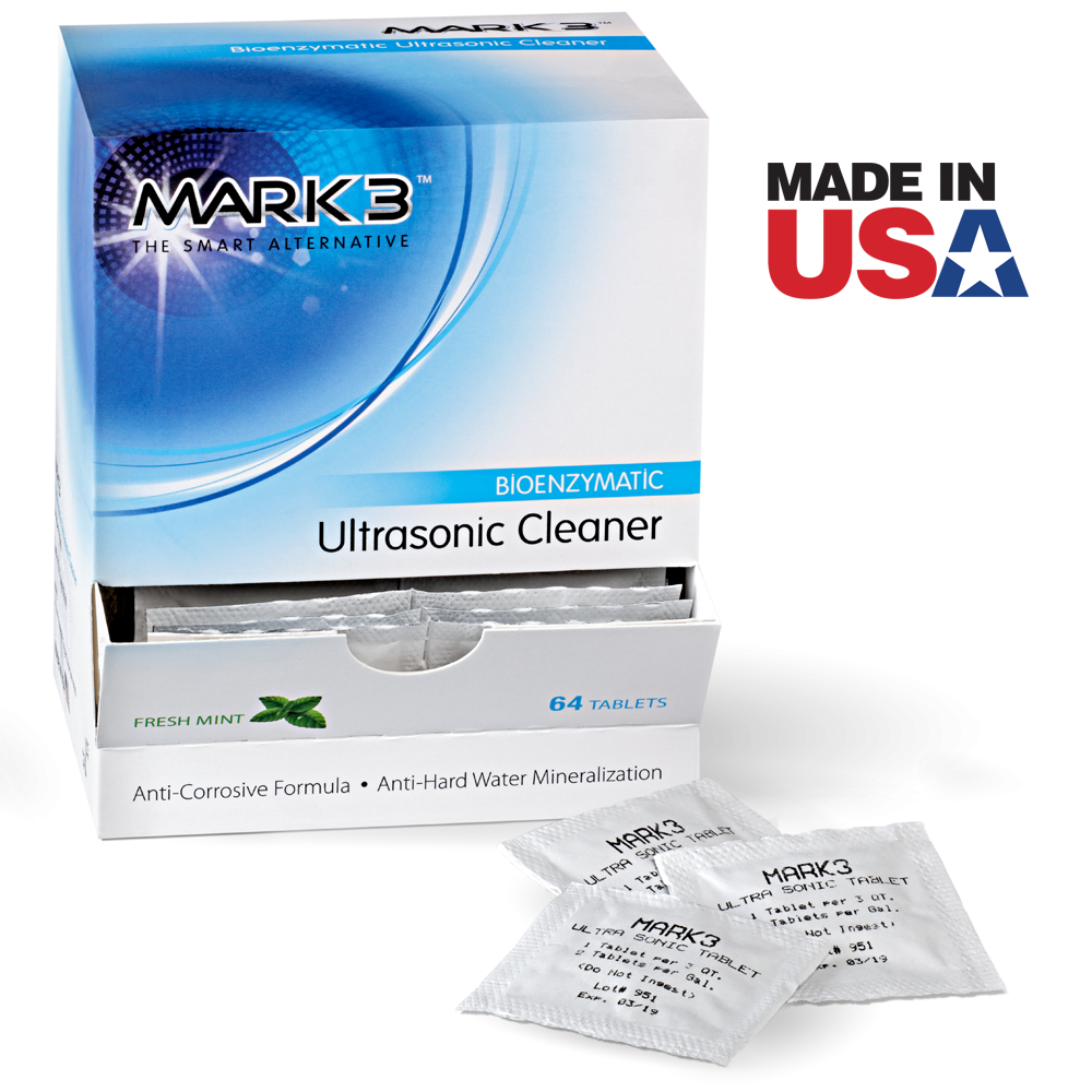 MARK3 | MARK3 Ultrasonic Bio-Enyzmatic Tablets 64/bx. by MARK3 | 7640