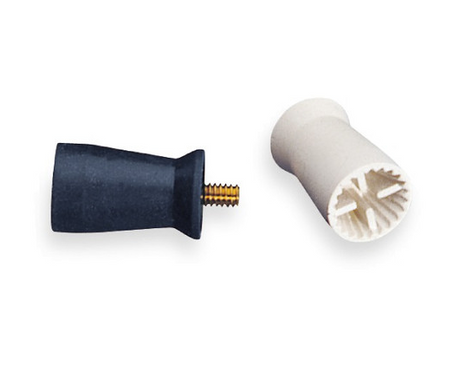 Young Dental | Young Junior, Webbed, Screw, Firm, White, Prophy Cups, 144/cs | 051501