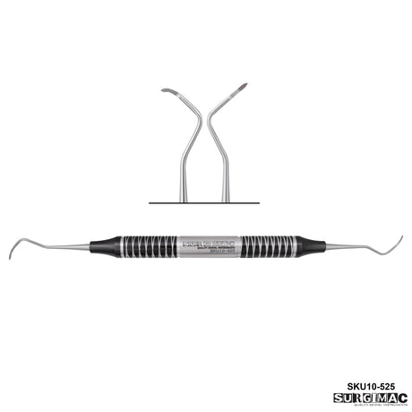 SurgiMac | SurgiMac #13S/14S McCall Curette, Double Ended, Stainless Steel, Air Series, 1/Pk | 10-525