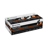 O&M Halyard Inc | Exam Glove Black-Fire NonSterile Nitrile Standard Cuff Length Textured Fingertips Black / Orange Fentanyl Tested | 44755