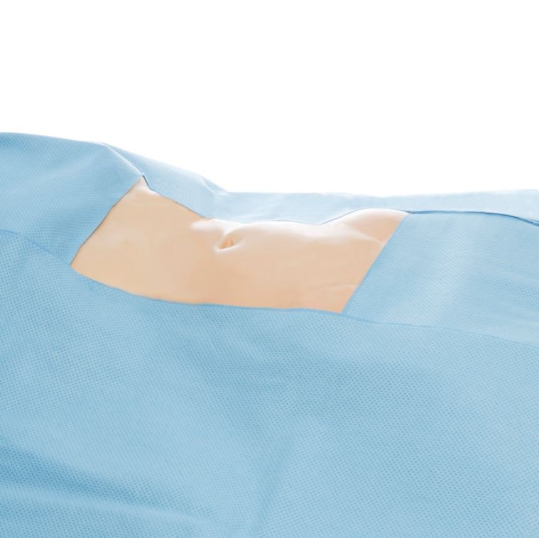 O&M Halyard Inc | Orthopedic Drape Film Split Dape 70 L X 60 W Inch Sterile | 88660