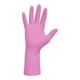 O&M Halyard Inc | Exam Glove PINK UNDERGUARD NonSterile Nitrile Extended Cuff Length Textured Fingertips Pink Chemo Tested | 47454-100