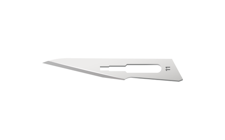 SurgiMac | #11 Sterile Stainless Steel Surgical Scalpel Blade | MacCut by SurgiMac | Box of 100 | MC-10-1211