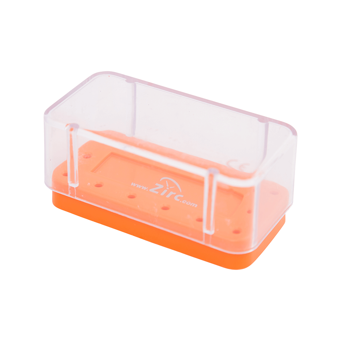 Zirc Dental Products | Magnetic Bur Block 14-Hole Cover 1" High - Standard | 50Z404