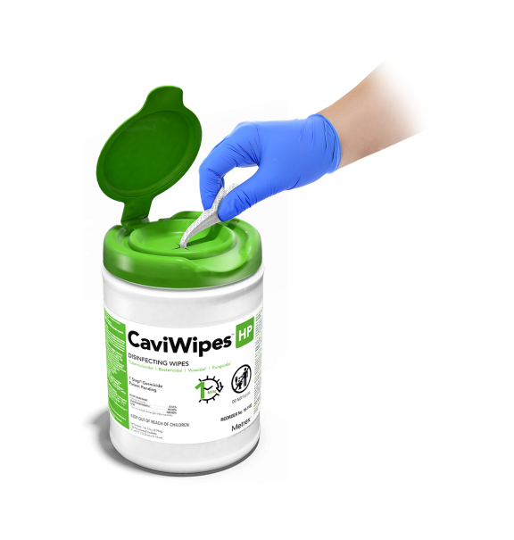 Metrex | Metrex CaviWipes HP XL Surface Disinfectant Cleaner Peroxide Based Manual Pull Wipe | 16-1150