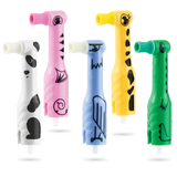 Pac-Dent | FUNimal Pedo disposable prophy angles, pedo soft cup assorted, 100/box | 167-100P