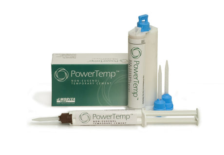 J. Morita | Temporary Dental Cement Power Temp Cartridge Kit | 27-41000
