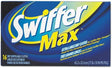 Procter & Gamble | Swiffer Dry Cloths, Disposable, Max RTU 3-75, 16/pk, 6 pk/cs | 3700037109