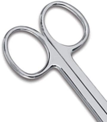 SurgiMac | Lister Bandage Scissors 4.5" by SurgiMac | High Grade Surgical Stainless Steel" | Pro Series | 16-2624-P