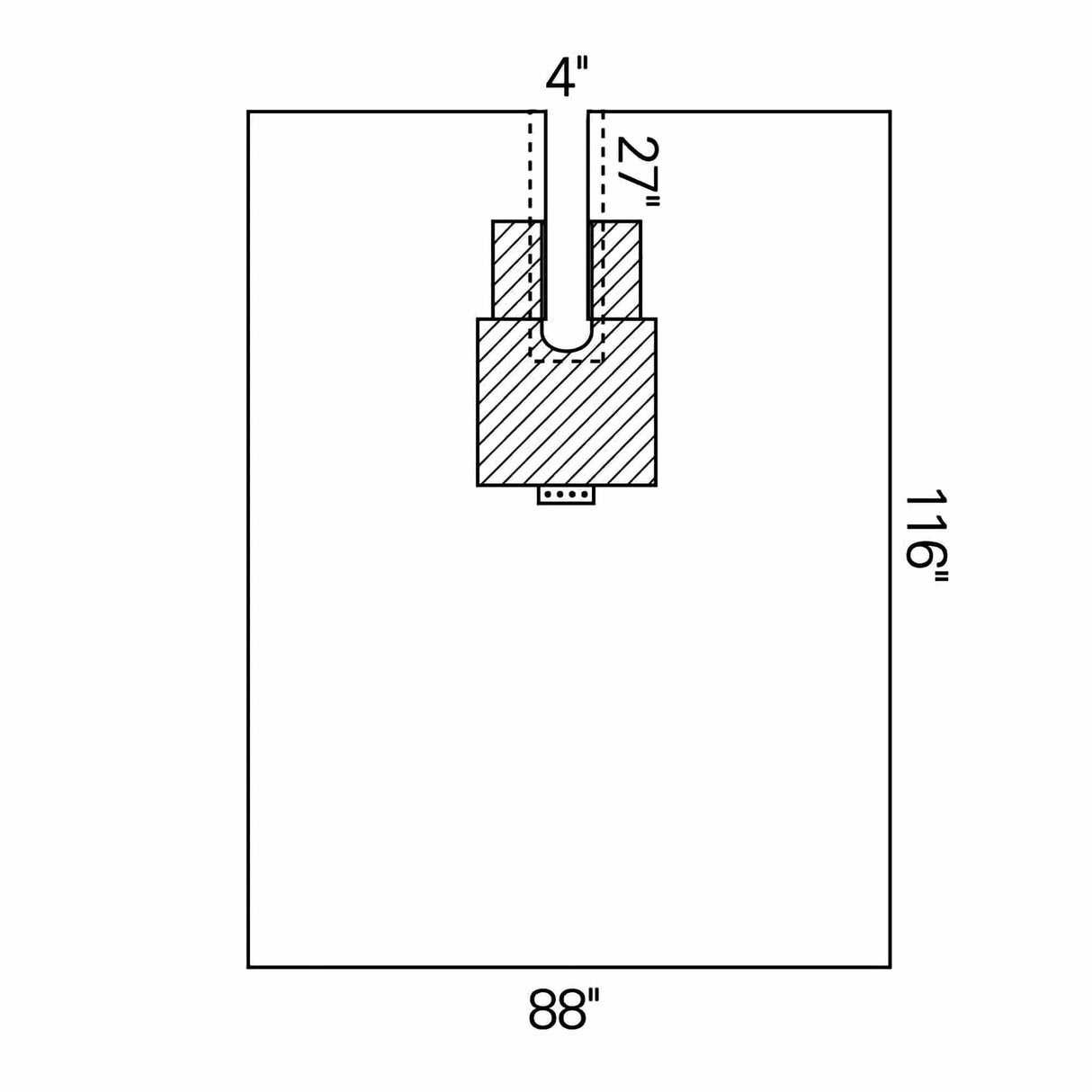 O&M Halyard Inc | Surgical Drape Orthoarts Body Split Drape 88 W X 116 L Inch Sterile | 89275