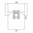 O&M Halyard Inc | Abdominal Drape Laparoscopic / Cholecystectomy Drape 102 W X 72 W X 120 L Inch Sterile | 89225