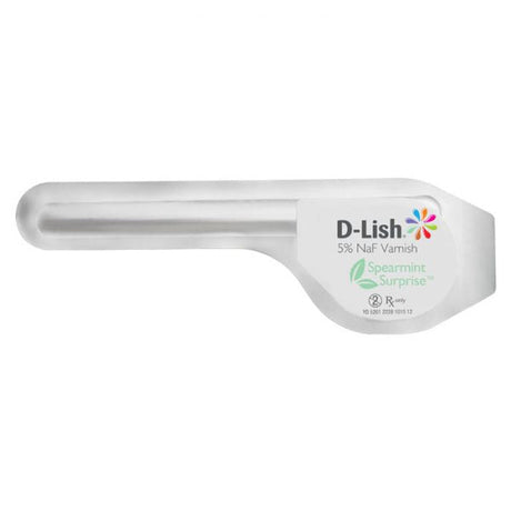 Young Dental | Young D-Lish, 5% Sodium Fluoride Varnish, Spearmint Surprise, 200/bx | 213420