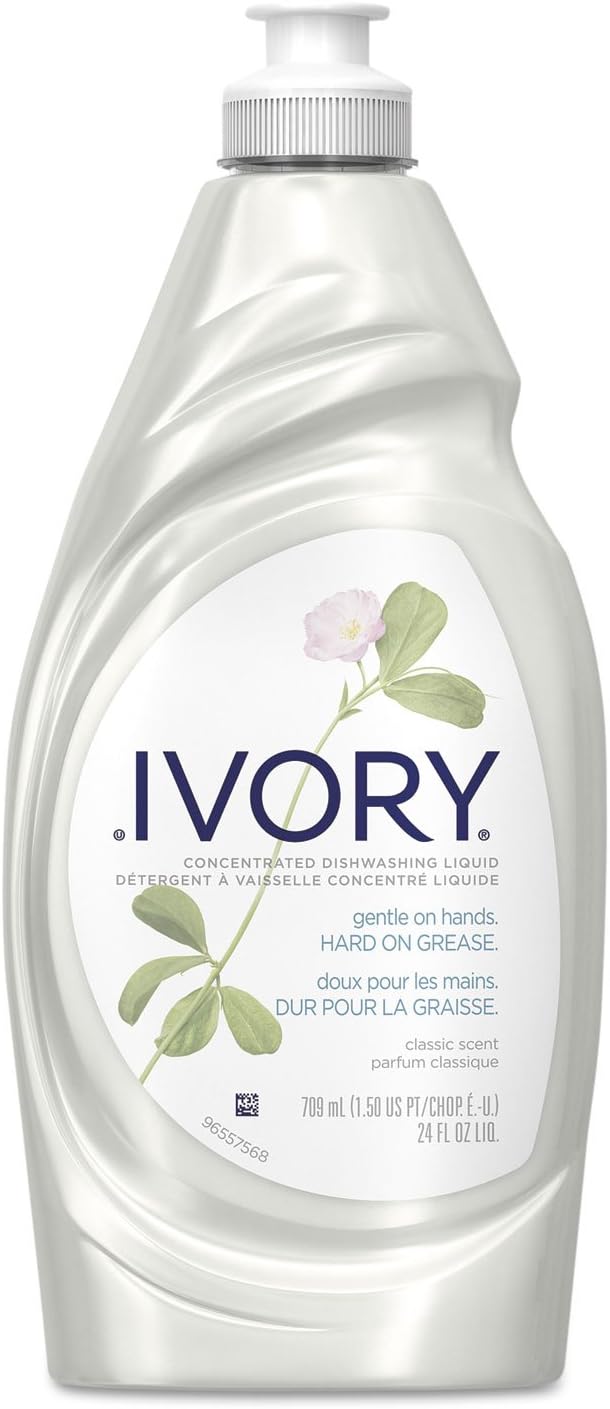 Procter & Gamble | Ivory Dish Detergent Classic Scent 24oz Bottle 10/cs | 3700025574-1