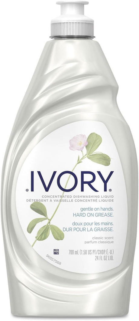 Procter & Gamble | Ivory Dish Detergent Classic Scent 24oz Bottle 10/cs | 3700025574-1