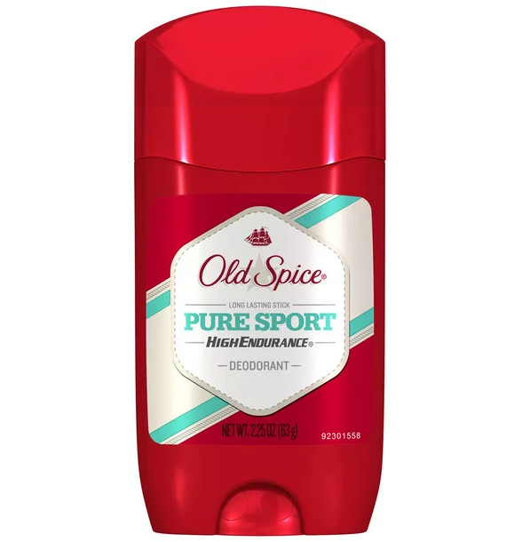 Procter & Gamble | Old Spice High Endurance Deodorant, Ap/do Pure Sport, 2.25 Oz, 12/cs | 1204403950