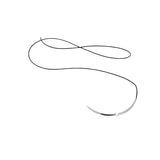 SurgiMac | MacSuture 3-0, 18" Silk Black Braided Suture with C-6 Needle | 5F45CX26