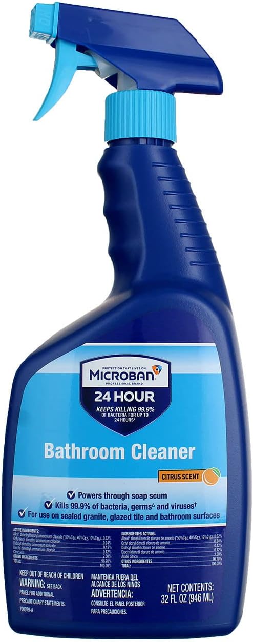 Procter & Gamble | Microban Sanitizing, RTU, Bathroom Cleaner, 32oz, 6/cs (80 cs/plt) | 8218230120