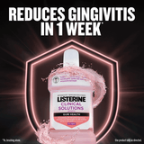 Listerine Clinical Solutions Gum Health Antiseptic Mouthwash
