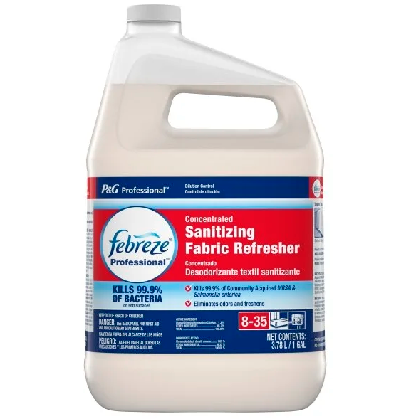 Procter & Gamble | Febreze, Sanitizing, Fabric Refreshener, 1 gallon, 3/cs | 3700072136