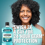 Cool Mint Listerine Mouthwash, 1 Liter, Pack of 6