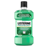 Listerine Fresh Burst Flavor Mouthwash, Case of 6 - 1.5 Liter Bottles