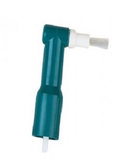 Young Dental | Denticator Brush Tip Disposable Prophy Angle-Flat Brush, Latex Free, 144/bx | 500414