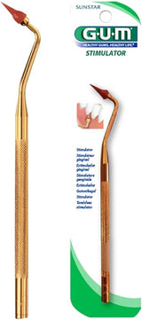 Sunstar | Sunstar GUM Stimulator, Handle & Tip 12/Pk. Firm Rubber Stimulator for gingival | 600PYC