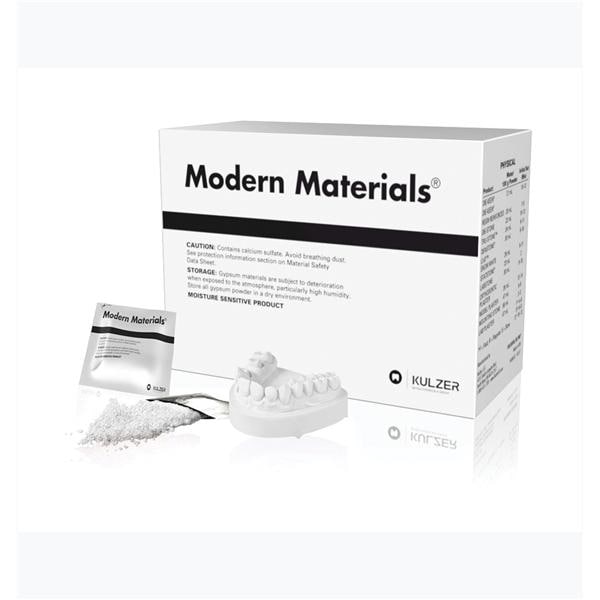 Kulzer | Lab Plaster, White, Regular Set (6-8 minutes), 25 lb. Carton | 50048472
