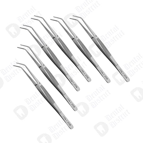 #317 College Cotton Dental Surgical Tweezers Set