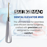 SurgiMac | SurgiMac Spade Elevator - Gold Tips, Stainless Steel, Air Series, 1/Pk | 12-1901