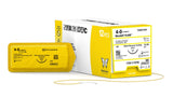 SurgiMac | MacSuture 4-0, 27" Absorbable Plain Catgut Suture with 19mm C-6 Reverse-Cutting Needle (3/8 Circle), 12/Box | 7G68CX36