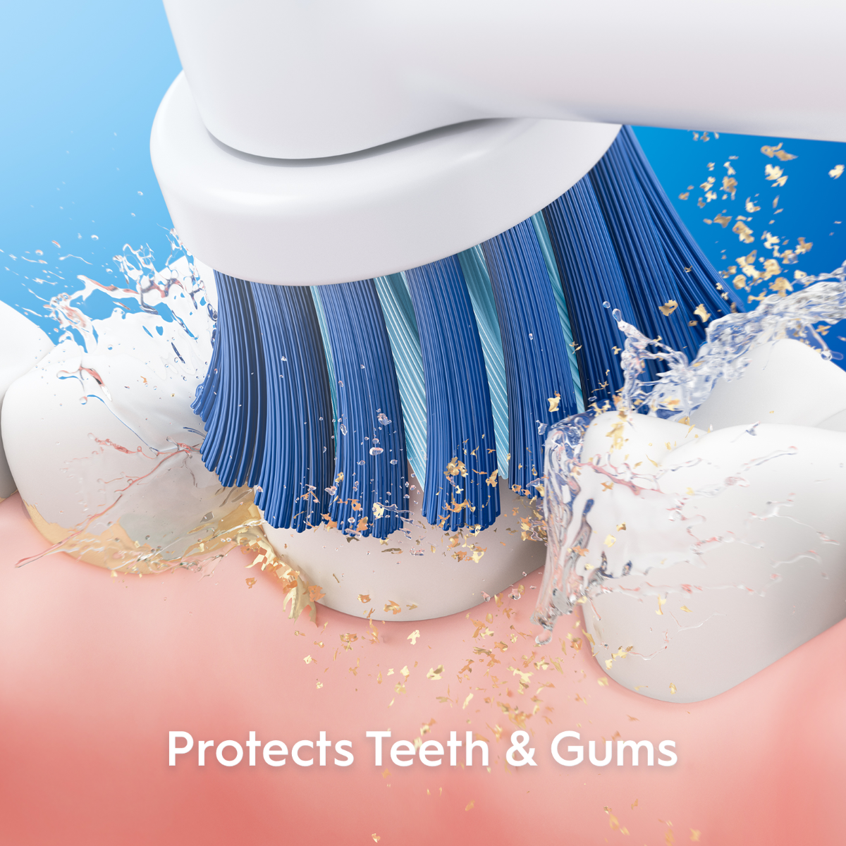 Procter & Gamble | Pro 300 Vitality Sensitive Toothbrush Includes 1 Ergonomic Handle, 1 Brush Head, 1 Charging Station, 1 Rechargeable Battery, 3/cs | 80692988
