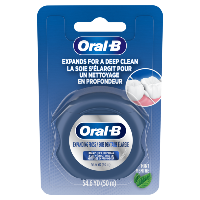 Procter & Gamble | Expanding Floss, 50M Spool, Mint, 6/ctn, 8 ctns/cs | 80721716