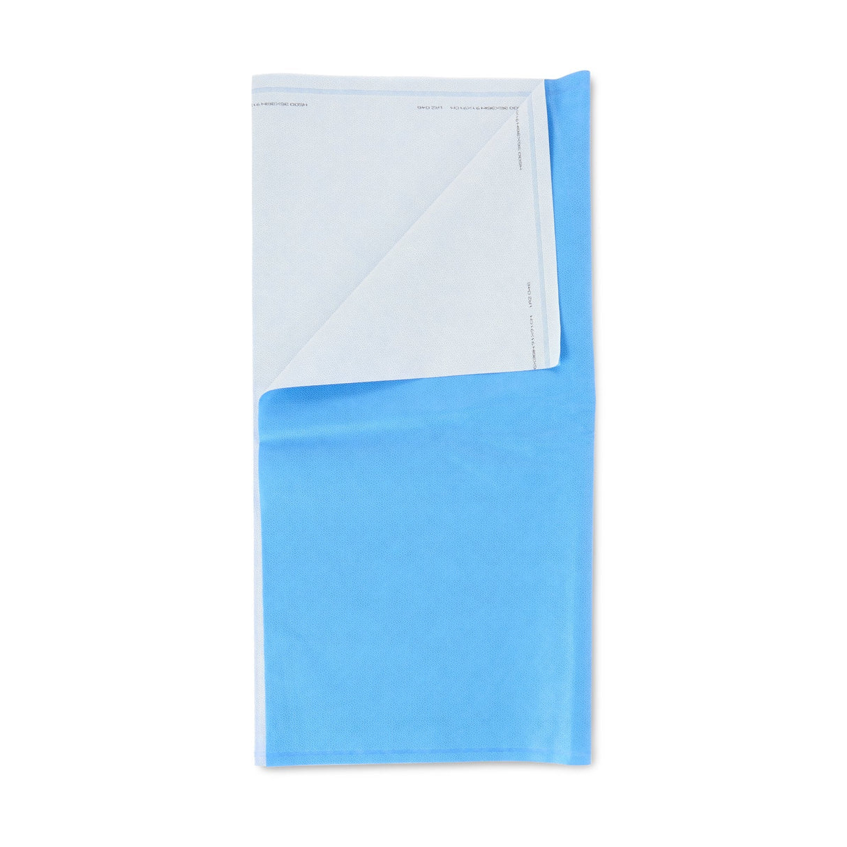 O&M Halyard Inc | Sterilization Wrap White / Blue Dual Layer SMS Polypropylene Steam / EO Gas / Hydrogen Peroxide | 34180-BG/144