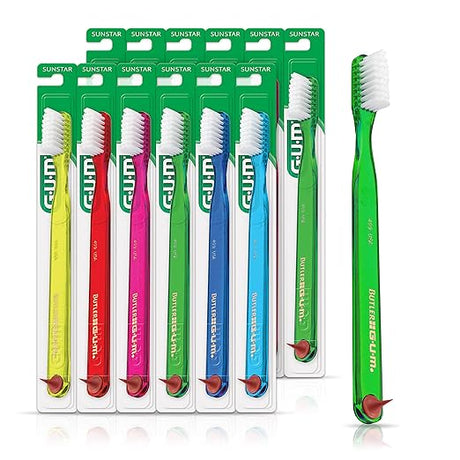 Sunstar | Toothbrush, Classic, Soft Bristles & Tip, Compact Head, 1 dz/bx | 409PC