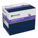 O&M Halyard Inc | Exam Glove Purple Nitrile-Xtra Sterile Pair Nitrile Extended Cuff Length Textured Fingertips Purple Chemo Tested | 14259-CS/200