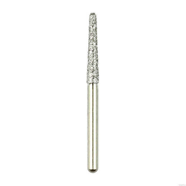 Shofu Dental | Robot FG Diamond, Corner Round Tapered Cylinder, ISO #553/019, 10.0 Length, Standard, 1/pk | 0792-1