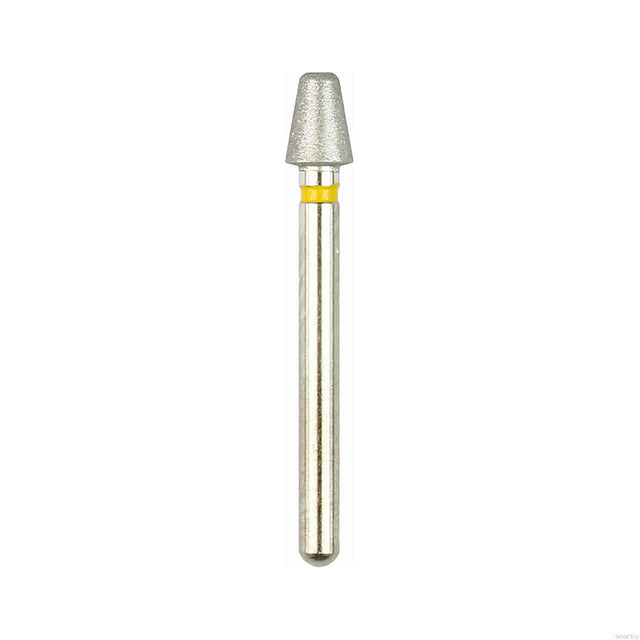 Shofu Dental | Robot FG Diamond, Corner Round Tapered Cylinder, ISO #544/027, 3.5 Length, Super Fine, 1/pk | 825V-1