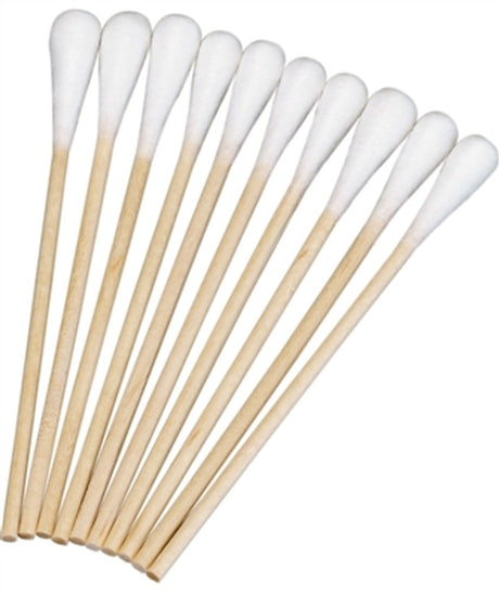 Medicom | Solon Care, Sterile, Plastic Stem, 6", 1000/bx, 10 bx/cs | 56701