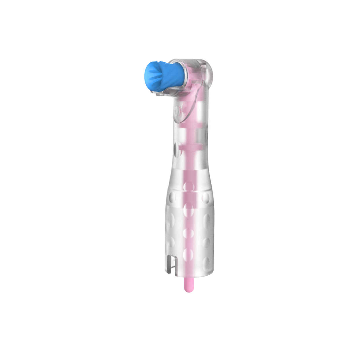 Pac-Dent | AntiSplatr disposable prophy angle, Firm cup, Blue | LSFAF-100