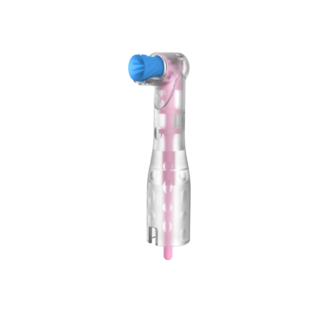 Pac-Dent | AntiSplatr disposable prophy angle, Firm cup, Blue | LSFAF-100