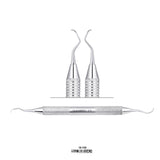 SurgiMac | SurgiMac #23A HDL #2 Curette , Optimal Plaque Removal, Stainless Steel, Air Series, 1/Pk | 10-720