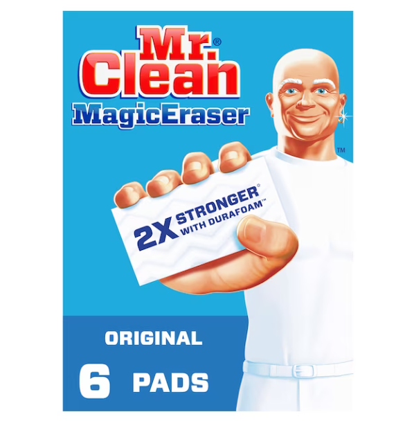 Procter & Gamble | Mr. Clean Magic Eraser, Original, 6/bx, 6bx/cs | 3700079009
