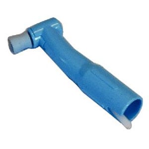 Contra Petite Web LF Disposable Prophy Angle with Firm Blue, Latex Free Webbed 154720