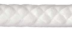 Crosstex | 1-1/2" x 3/8" Non-Sterile Braided Cotton Rolls, Box of 2000 | DNCB