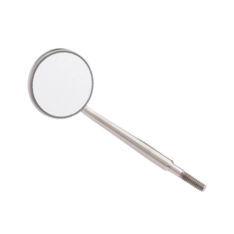 Zirc Dental Products | Crystal HD Mouth Mirror Head - #3 (20mm dia.) Cone Socket Stainless Steel | 50R379