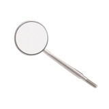 Zirc Dental Products | Crystal HD Mouth Mirror Head - #4 (22mm dia.) Cone Socket Stainless Steel | 50R380
