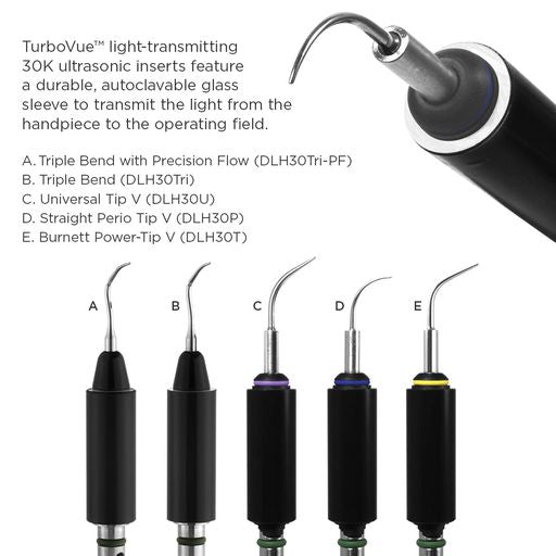 Parkell | TurboVue 30k Light-Transmitting Power Tip Scaler | DLH30T